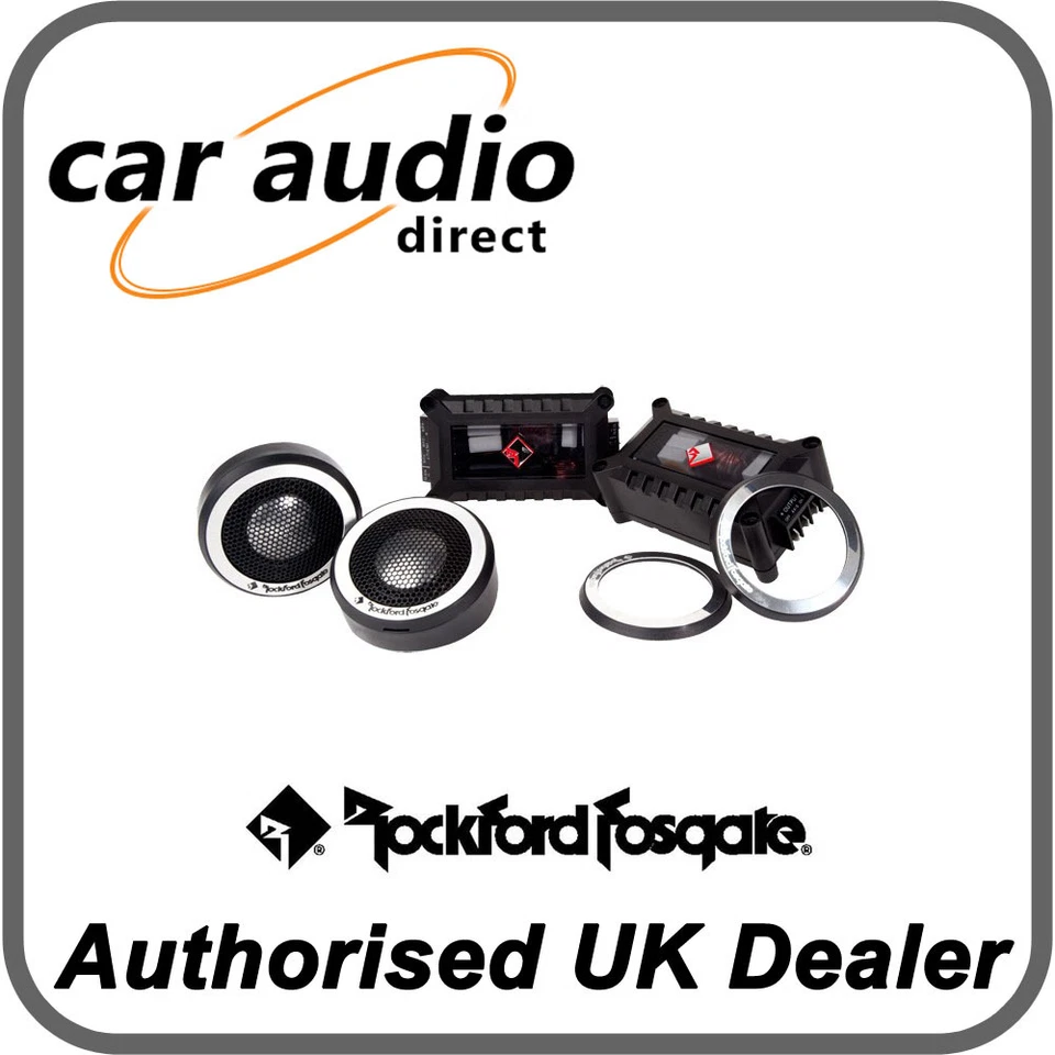 Rockford Fosgate Power T2T-S 1" High End Aluminium Tweeter Kit - Image 1 of 1