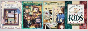 AMERICA, Spring & Summer, Cottage, Project KIDS 4 Quilting Books Debbie Mumm - Imagen 1 de 3