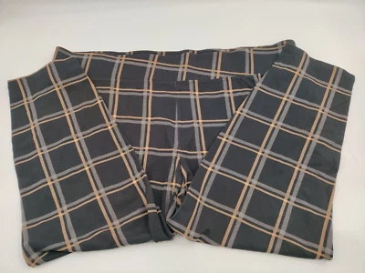 Avenue Stretch Mujer Cuadros Pull On Pierna Recta Cintura Cómoda Talla 30/32 Nuevo con Etiquetas Foto 1 de 4