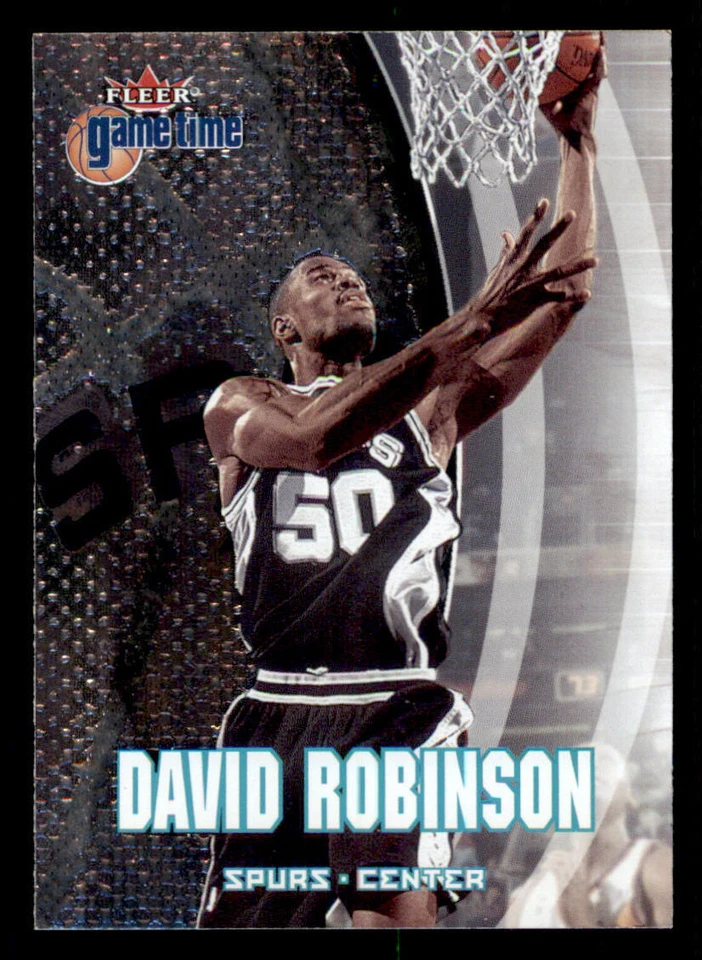 2000-01 Fleer Game Time #76 David Robinson - Image 1 of 2