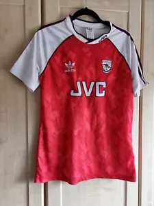 Arsenal Heim Fußball Trikot 1990/92 Erwachsene Größe M Adidas F729 - Bild 1 von 4
