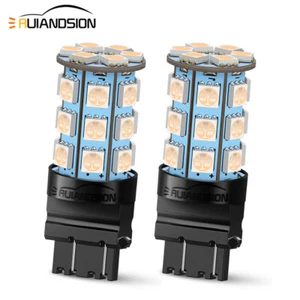 3157 5050 27 LED Bulb Car Indicator Light T25 Turn Signal Hi Lo Beam 12V Purple - Imagen 1 de 10