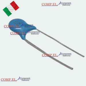 5 Piezas Condensadores A Disco Cerámicos Alta Voltaje 10pF 2KV 2000VA Disco - Imagen 1 de 2