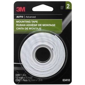 3M 110 Mounting Tape Double-Sided Foam Tape - 1⁄2 x 75" - 1 roll - Picture 1 of 2