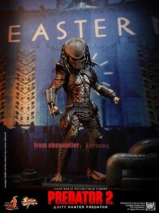 City Hunter Predator 1/6 - Hot Toys MMS173 Predator 2 Modellino Giocattolo STOCK - Foto 1 di 11