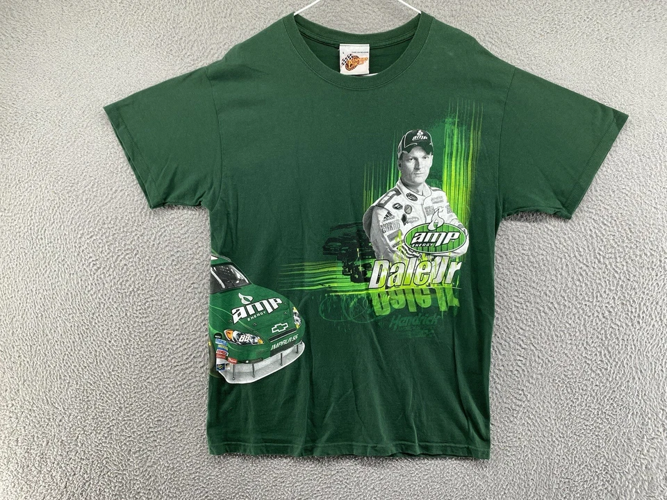 Camisa verde vintage Y2K Dale Earnhardt Winners Circle Amp en Nascar para hombre talla L Foto 1 de 4