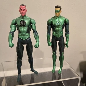 Green Lantern Movie Masters Series Sinestro & Hal Jordan Actionfiguren EUC - Bild 1 von 8