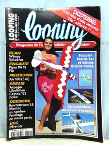 MAGAZINE LOOPING N°60, DÉCEMBRE 99/JANVIER 2000 + PLAN ENCARTÉ "PIPER PA 18/FIU" - Imagen 1 de 16