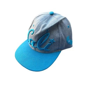 Headlines Mens Republic of California Snapback Hat Cap Blue Gray - Picture 1 of 6