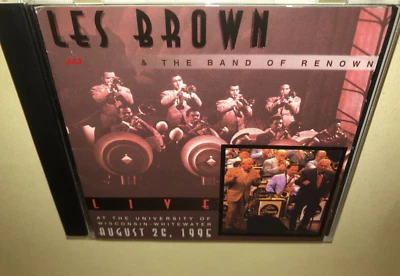 Les Brown and His Band of Renown CD Live at Universtiy of Wisconsin Whitewater Foto 1 de 4
