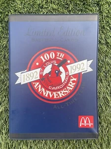 St. Louis Cardinals 100th Anniversary All-Team Limited Edition Baseball Cards - Picture 1 of 6