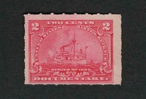 US Revenue 1898 R164 Battleship 2c Documentary Tax Stamp MNG F - Picture 1 of 2