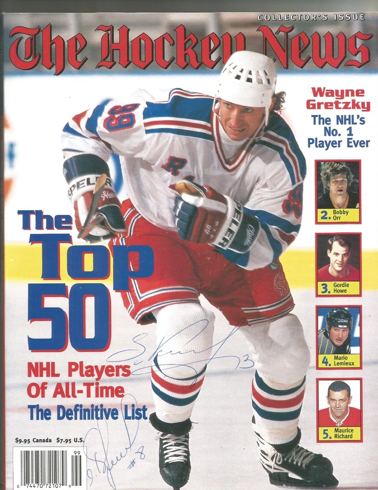 REVISTA AUTÓGRAFA SLAVA KOZLOV / IGOR LARIONOV HOCKEY NOTICIAS EDICIÓN COLECCIONISTAS  Foto 1 de 1