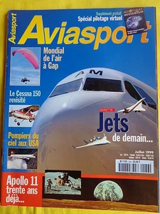 AVIASPORT N° 536 CESSNA 150 POMPIERS DU CIEL APOLLO 11 JETS DE DEMAIN PILOTAGE - Picture 1 of 1