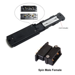 Estuche de batería Hailong conector de alimentación de descarga 5 pines macho hembra bicicleta eléctrica - Imagen 1 de 5