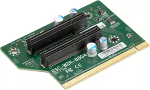 Tarjeta vertical Supermicro RSC-W2R-88G4 2U RHS WIO con dos ranuras PCI-E 4.0 x8 - Imagen 1 de 1