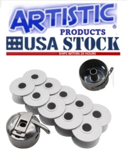 BC-LK(J3)-NBL, 1 pieza Estuche Bobbin, B1828-980-0A0 10 BOBINA DE ALUMINIO JUKI LK-1850, AMS - Imagen 1 de 1