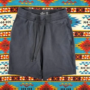 Hollister Sweat Shorts Comfy Casual Lounge Drawstring Black XXS - Picture 1 of 4