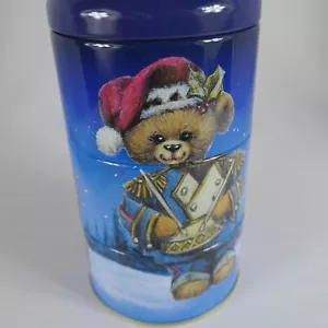 Vintage Russ Candy Bears Stacking Tins Christmas Teddy Display Holiday Canister - Picture 1 of 6