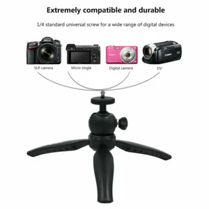 Camera Mobile Phone Tripod Travel Video Stand Mount Holder For iPhone Android - Picture 1 of 6