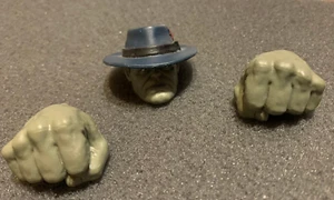 Marvel Legends Avengers JOE FIXIT grey HULK figure HEAD BAF + hands set - Picture 1 of 5