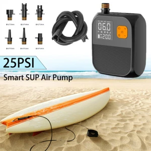 8000mAh Rechargeable High Pressure Smart SUP 25PSI Air Pump Inflation& Deflation - Picture 1 of 15