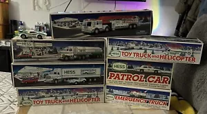 Hess LKW Konvolut 8 mit Kartons / funktionstüchtig - Bild 1 von 10