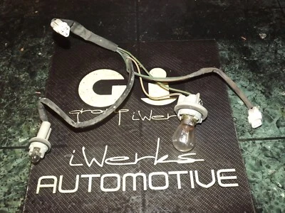 (1) 84-89 OEM Toyota Van YH51 turn signal blinker light lamp uncut wire harness - Image 1 of 4
