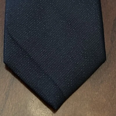 Corbata de cuello Alfani negra 96 % poliéster 4 % metálica para hombre hecha en China Foto 1 de 4