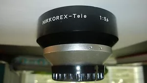 LENTE NIKKOREX-Tele 1:5.6 NIPPON KOGAKU RARA PARA CÁMARA NIKKOREX - Imagen 1 de 8