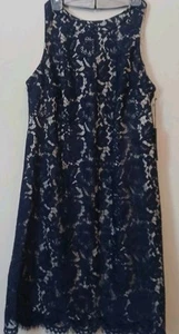 Vince Camuto Womens Lined Sleeveless A Line Midi Dress Size 6 Wedding Formal - Picture 1 of 17