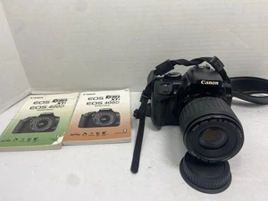 Canon EOS Rebel XTi digitale Spiegelreflexkamera – mit Objektiv & Trageriemen OHNE Ladegerät OHNE CF-KARTE - Bild 1 von 11