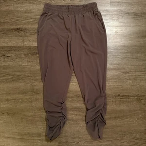 Prana Jogger Athleisure Yoga Pants Size Large L Interior Drawstring - Picture 1 of 6