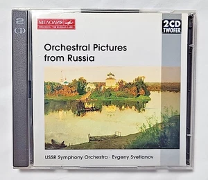 Orchestral Pictures From Russia 2 CD USSR Symphony Orchestra Tested - Foto 1 di 4