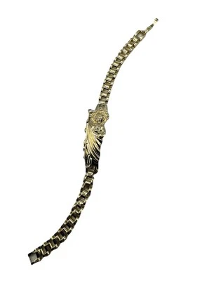 Pulsera San Judas/San Judas Esclava Oro 14k Sobre Plata 925 Foto 1 de 4