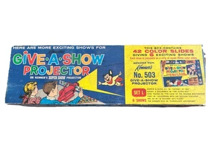Diapositivas para proyector Kenner's Give-A-Show • SET L #503 • Presentaciones de diapositivas de seis colores - Imagen 1 de 4