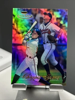 1998 Topps Gold Label Chipper Jones Atlanta Braves 27 z1026 - Image 1 of 2