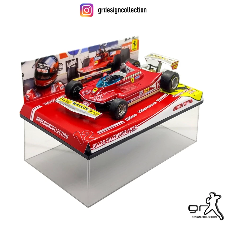 Gilles Villeneuve - Ferrari 312 T4 - F1 1979 / Altaya - IXO / 1:43 - Immagine 1 di 4