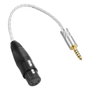 4.4mm Balanced Male to 4 Pin XLR Female Balanced Cable Headphone Audio Adapte... - Picture 1 of 7