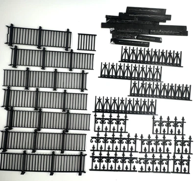 Pola G Scale 953 Iron Railings Kit NIB Weather-Resistant 160cm Christmas Village - Image 1 of 4