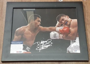 (RI4) Manny Pacquiao Signed Photo PSA Authenticated W/ Coa Memorabilia Autograph - Picture 1 of 5