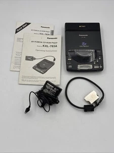 Panasonic KXL-783A 8X External CD-ROM Speakers PCMCIA Adapter & Manual Powers On - Picture 1 of 9