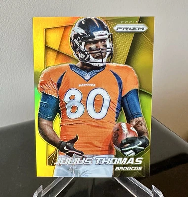 2014 Panini Prizm Gold /10 - #160 Julius Thomas Broncos - Image 1 of 2