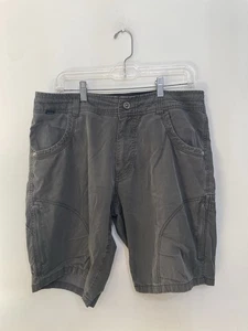Kuhl Ramblr Shorts Hiking Zip Cargo Pockets Lightweight Outdoor Grey Men’s 34 - Picture 1 of 11
