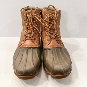 Sperry Top-Sider Men's Avenue Duck Boot Tan Brown Size 9 Excellent - Picture 1 of 8