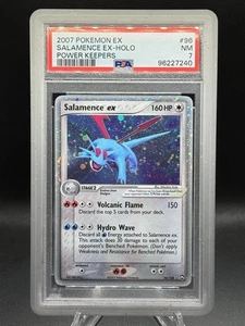 🔥 Salamence EX 96/108 – Ultra Rare holo - EX Power Keepers – PSA 7 (NM) + GG - Picture 1 of 8