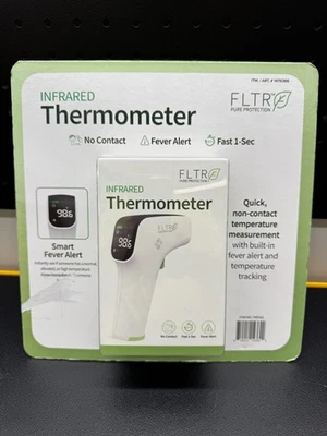NUOVO Termometro Medico FLTR Senza Contatto Infrarossi Lettura Istantanea Alta Quantità - Immagine 1 di 4