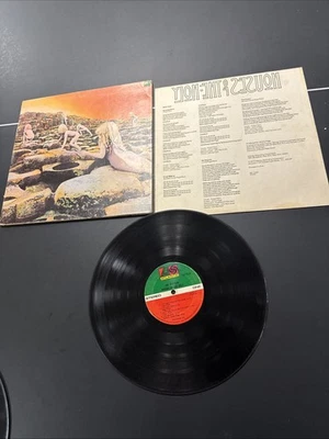 LED ZEPPELIN HOUSES OF THE HOLY   VINYL LP STERLING RL ROBERT LUDWIG PRESS Poor - Image 1 of 4