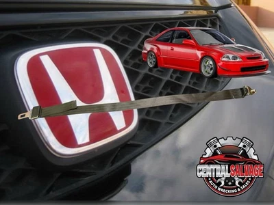 Cinturón de seguridad central trasero Honda Civic DX M/T FWD 1996-2000 OEM Foto 1 de 4