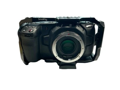Blackmagic Design Pocket Cinema Camera 4K W/ Small Rig Camera Cage - Image 1 of 4